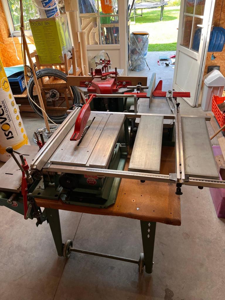 Kity combiné houtbewerkingsmachine, Ophalen