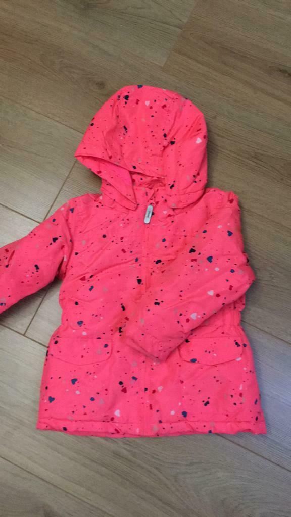 Fluo roze jas mt98 (Name It), Meisje, Name it, Ophalen of Verzenden, Zo goed als nieuw