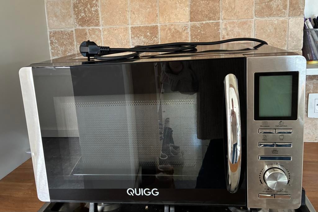 Microgolf Quigg, Ophalen, Microgolfoven, Draaiplateau, Oven