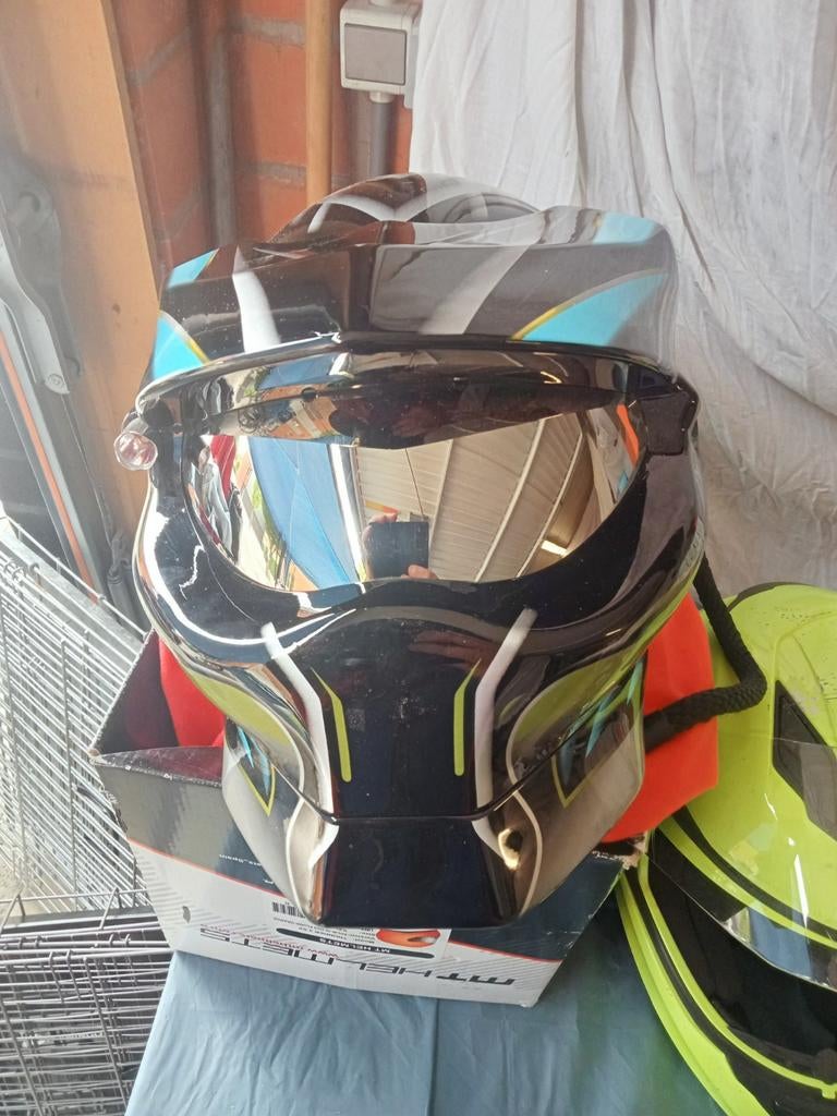 Nieuwe moter integratie helm te koop, Motoren, Ophalen of Verzenden