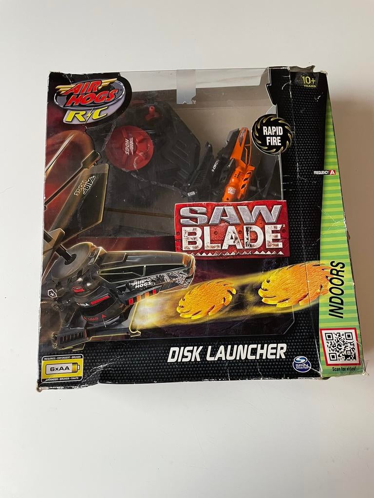 Air Hogs Saw Blade Disk Launcher, Ophalen of Verzenden, Gebruikt