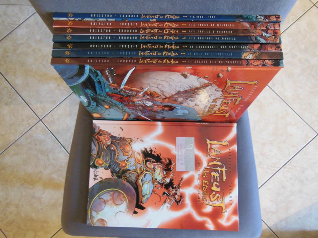 Lot BD Lanfeust des étoiles 1 à 8  Série complète Toutes en, Boeken, Stripverhalen, Gelezen, Complete serie of reeks, Ophalen of Verzenden