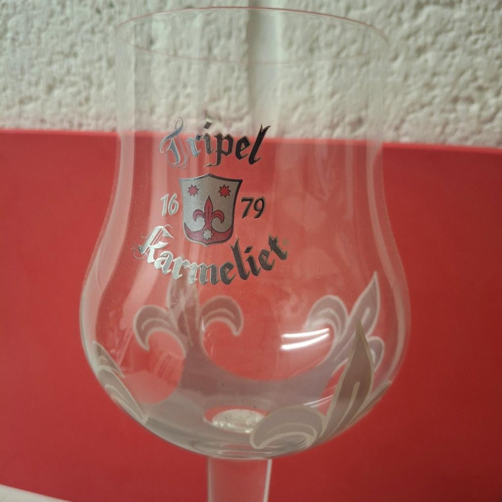 Lot 6 verres triple karmeliet, Enlèvement ou Envoi, Comme neuf