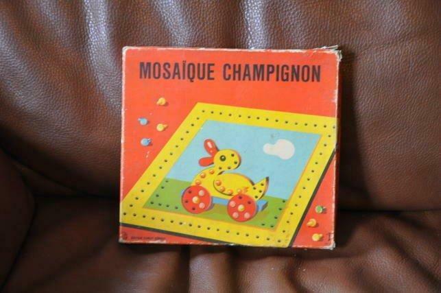 ancien jeu de mosaique