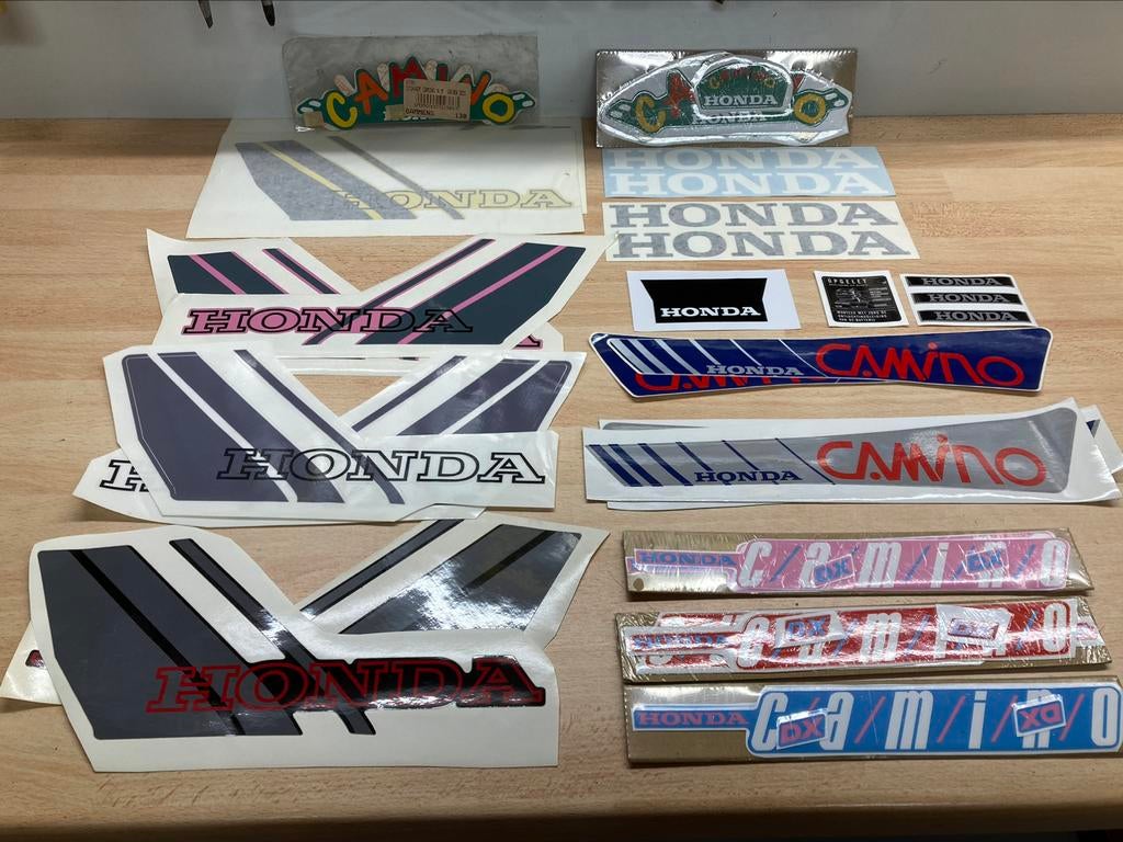 Honda Camino stickers, Fietsen en Brommers, Ophalen of Verzenden