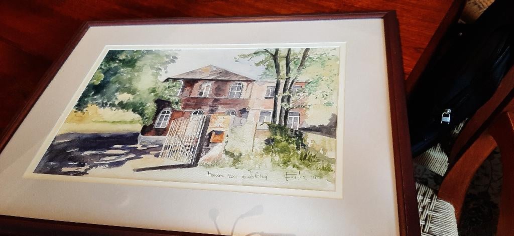 Tableau encadré. Le Moulin Rose Linkebeek 1995, Enlèvement, Utilisé
