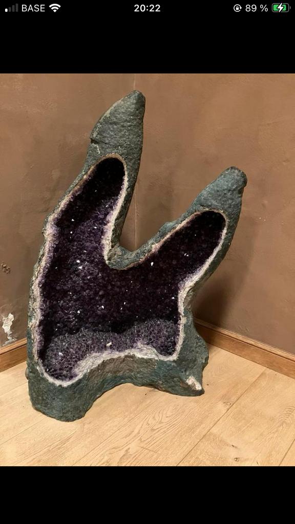 Géode d’Améthyste Unique - Pièce de Musée, Antiquités & Art, Enlèvement