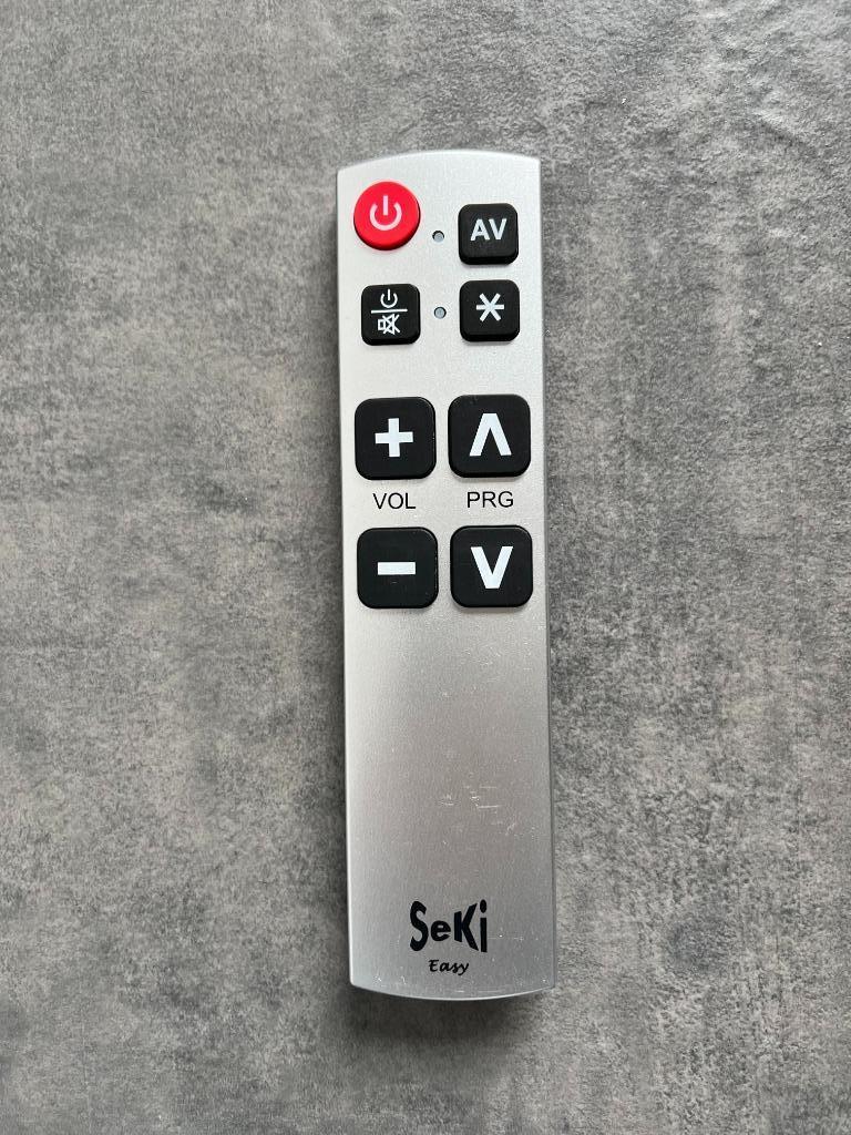 eenvoudige afstandsbediening voor TV, audio, decoder, TV, Hi-fi & Vidéo, Télécommandes, Enlèvement, Comme neuf, Universel