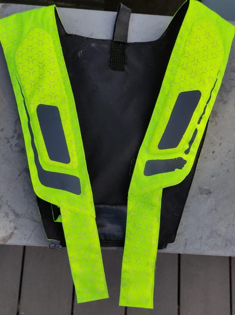 Macna fluo vestje maat M, Motoren, Ophalen, Tweedehands, Overige typen, Macna