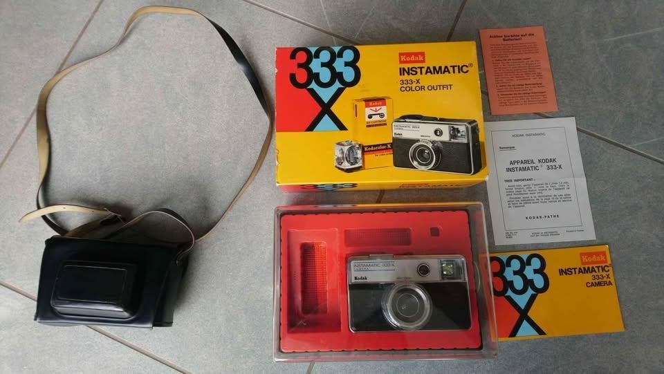 Appareil photo Kodak argentique, Enlèvement, 1960 à 1980, Appareils photo