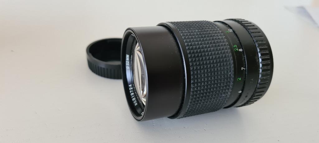 Vivitar 135mm 1:2.8 plus 52mm polarizing, Ophalen