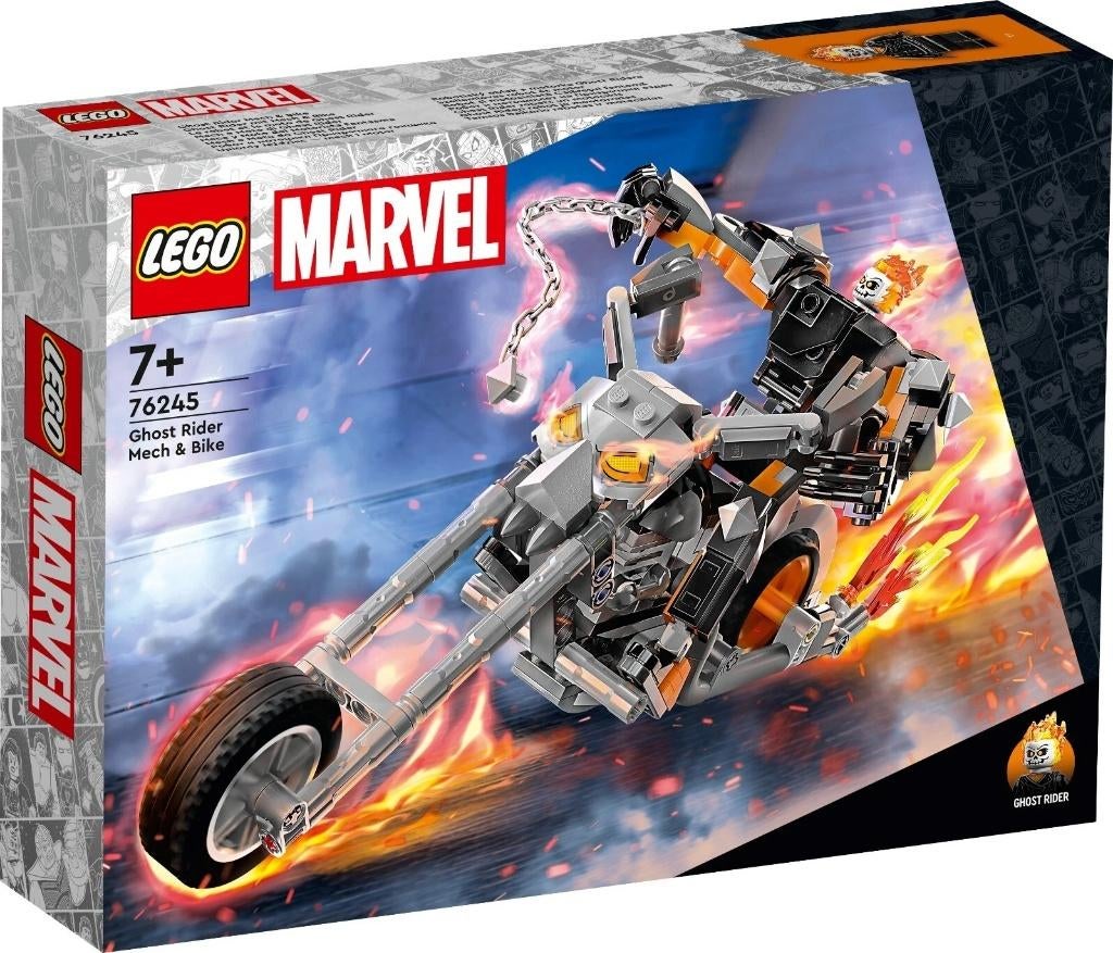 LEGO 76245 Marvel Ghost Rider Mech & Bike 264pcs, Ophalen of Verzenden, Nieuw