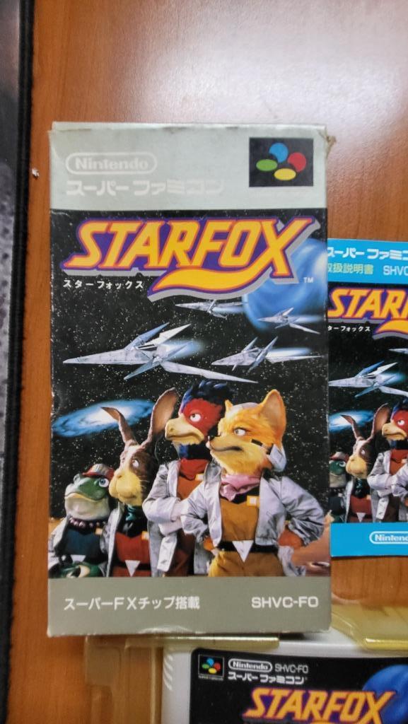starfox japan import super famicom nintendo, Ophalen, Gebruikt