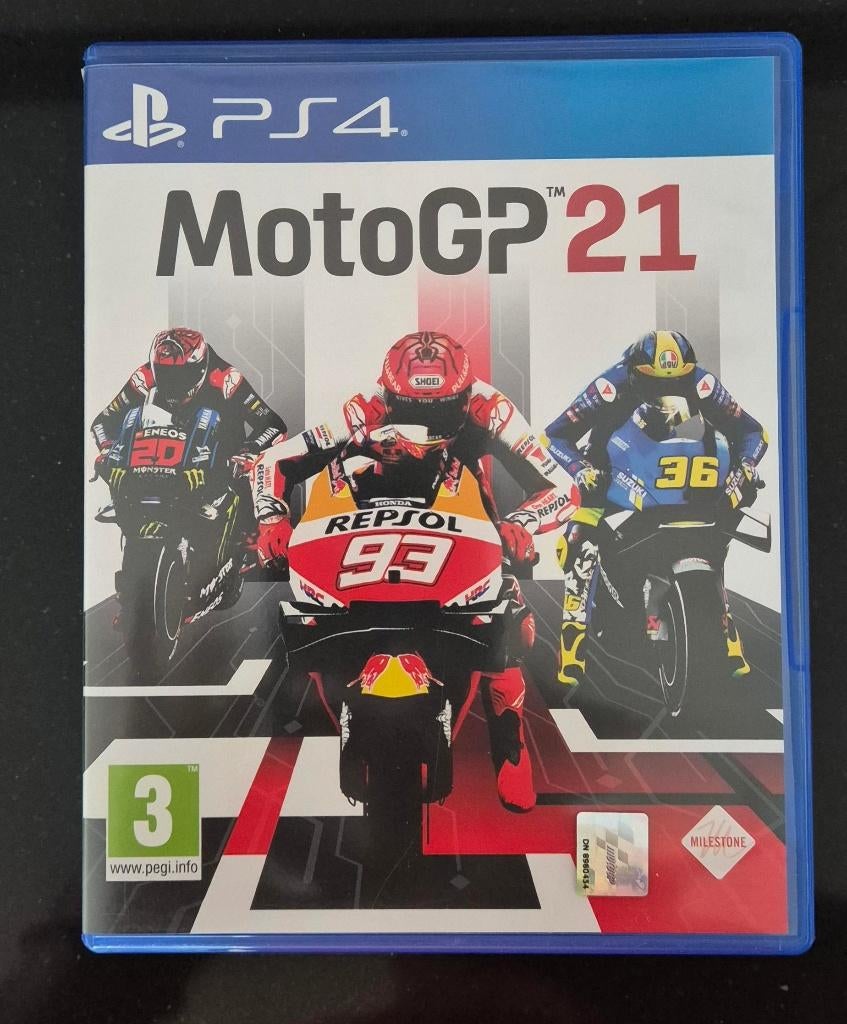 Moto Gp 21 PS4, Consoles de jeu & Jeux vidéo, Jeux | Sony PlayStation 4, Enlèvement ou Envoi, Utilisé, Simulation, À partir de 3 ans