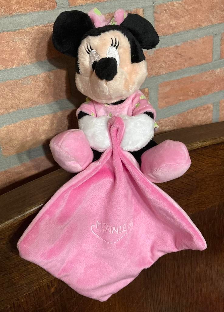 Minnie Mouse knuffel met doekje., Ophalen of Verzenden, Zo goed als nieuw, Overige typen