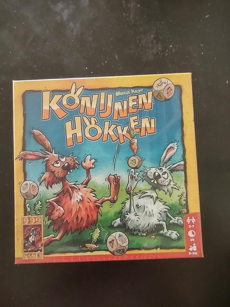 Spel konijnen hokken, 999 games, nieuw, Hobby en Vrije tijd, Gezelschapsspellen | Overige, Vijf spelers of meer, Ophalen of Verzenden