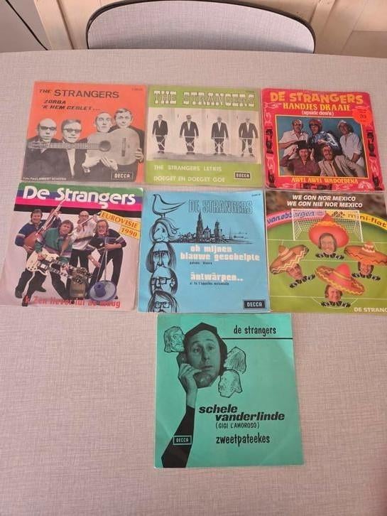 7 x  De Strangers, pakketprijs mogelijk., Ophalen of Verzenden, Zo goed als nieuw, Nederlandstalig, Single