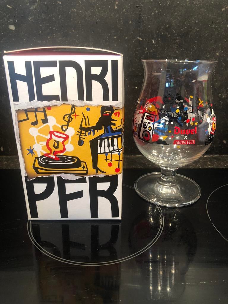 DUVEL glas HENRI PFR collectorsglas, Enlèvement ou Envoi, Comme neuf, Verre à bière