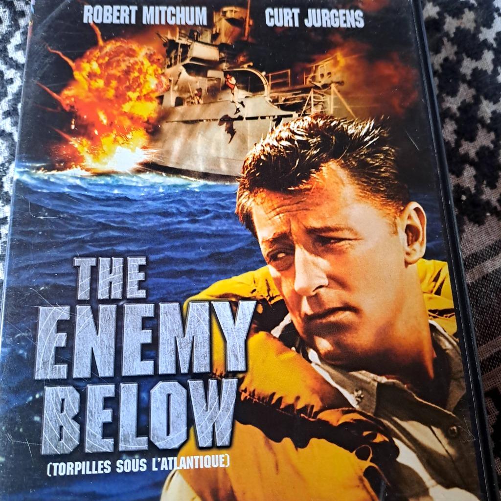 The enemy below 1957 dvd in perfecte staat 2eu, Ophalen of Verzenden, Zo goed als nieuw, 1940 tot 1960, Actie en Avontuur