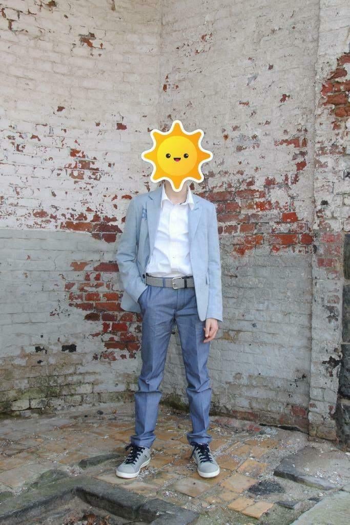 volledige outfit communie vormsel maat 140 - 10 jaar, Ophalen of Verzenden, Zo goed als nieuw, Jongen, Setje
