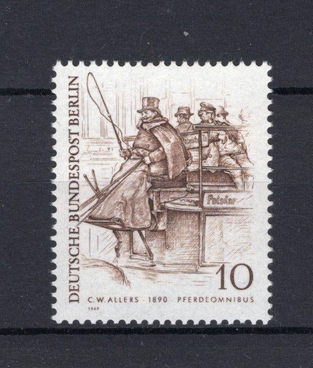 DUITSLAND BERLIN Yt. 324 MNH 1969, Ophalen of Verzenden, BRD, Postfris