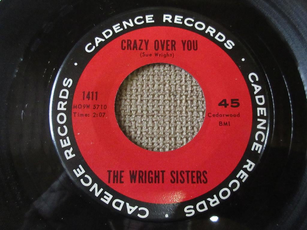 The Wright Sisters - Crazy Over You / That's Okay, Single, Utilisé, 7 pouces, R&B et Soul