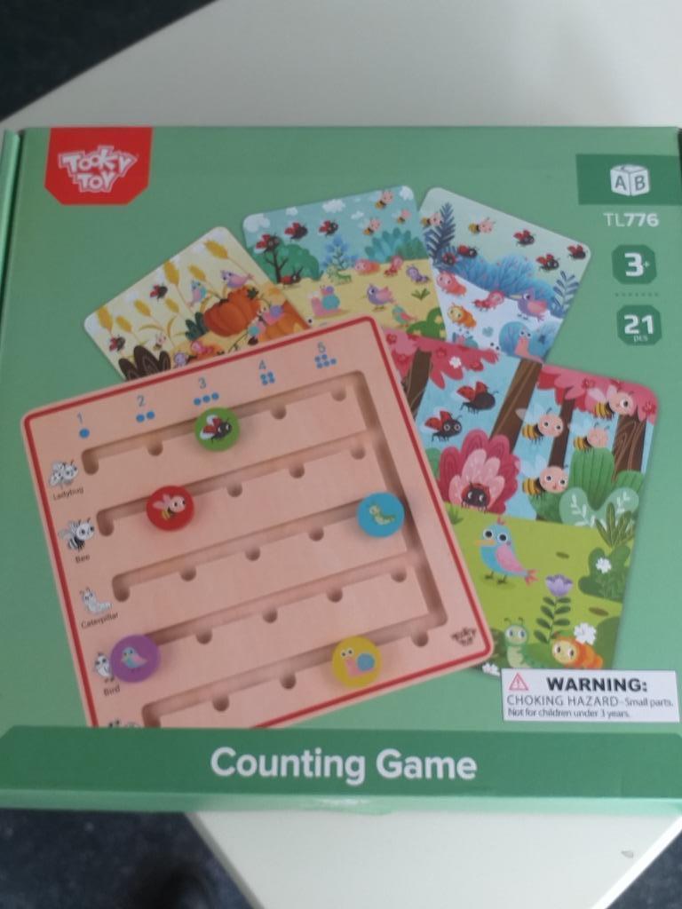 jeu de comptage Tooky Toy neuf (à partir de 3 ans), Ophalen of Verzenden, Nieuw, Rekenen