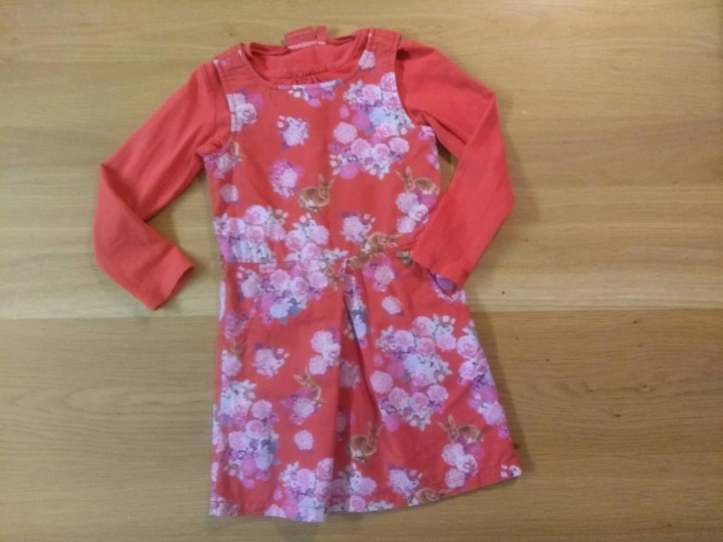 Jurkje met longsleeve K3 - JBC - maat 104, Kinderen en Baby's, Kinderkleding | Maat 104, Gebruikt, Meisje, JBC, Ophalen of Verzenden
