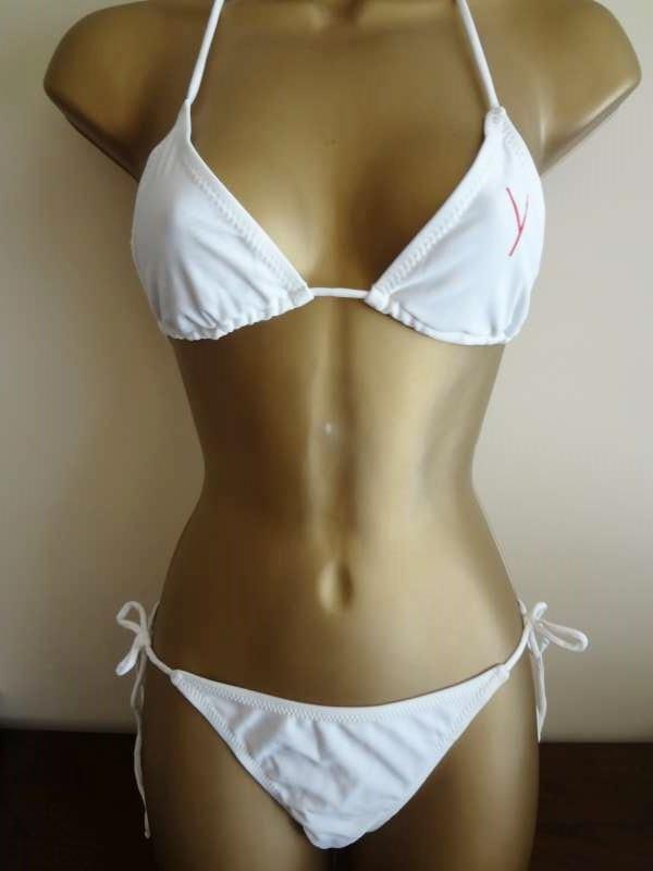 Mooie witte Triangel Bikini met Koordjes van Yamamay, Kleding | Dames, Badmode en Zwemkleding, Wit, Nieuw, Ophalen of Verzenden