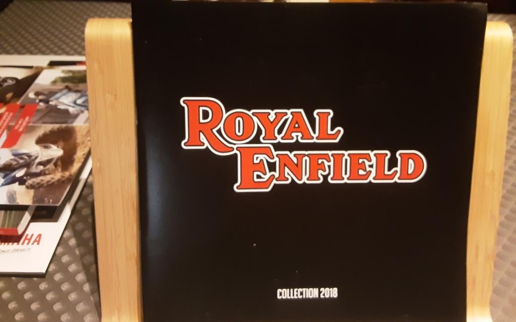 Royal enfield brochure, Ophalen of Verzenden, Zo goed als nieuw