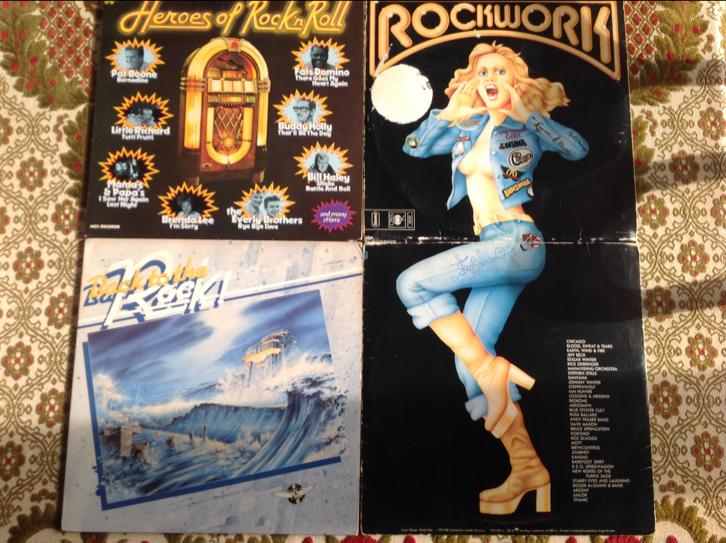 Vinyle divers LP Rock and Roll à 1 euro par LP, Enlèvement ou Envoi, Utilisé, Rock and Roll