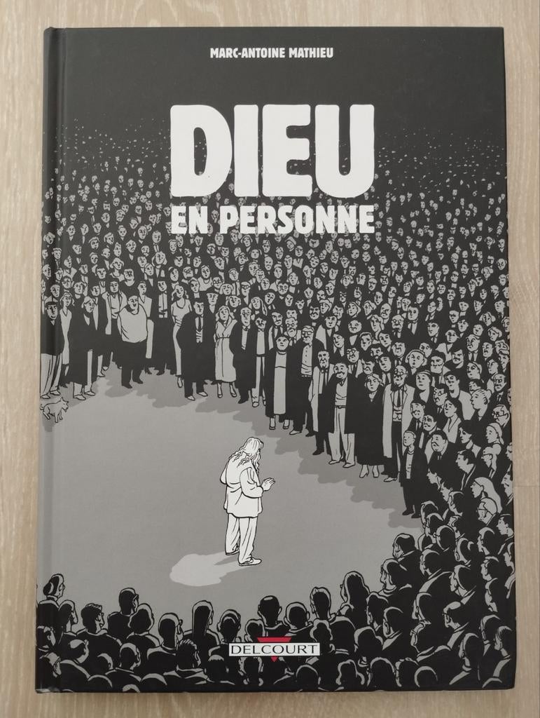 BD Dieu en personne de Marc-Antoine Mathieu (E.O.), Boeken, Eén stripboek, Ophalen of Verzenden, Zo goed als nieuw, Marc-Antoine Mathieu