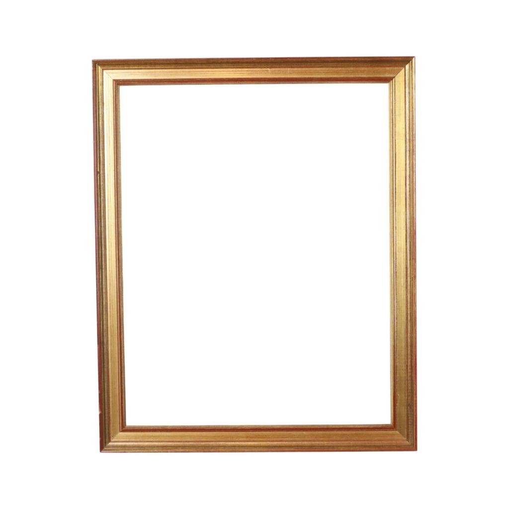 Strakke Gouden Lijst Klassiek Houten Kader Verguld 53x43cm, Gebruikt, Ophalen of Verzenden, Nvt, Nvt