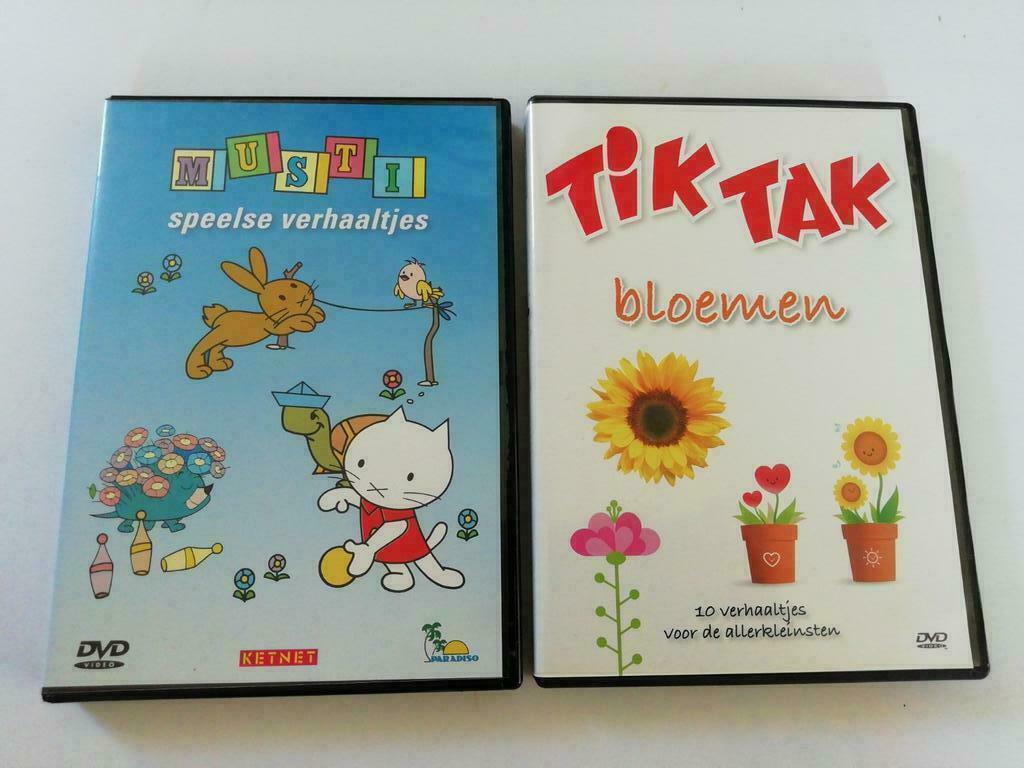 1 DVD Musti  en 1DVD TIK TAK, Cd's en Dvd's, Ophalen of Verzenden, Overige genres, Tv non-fictie