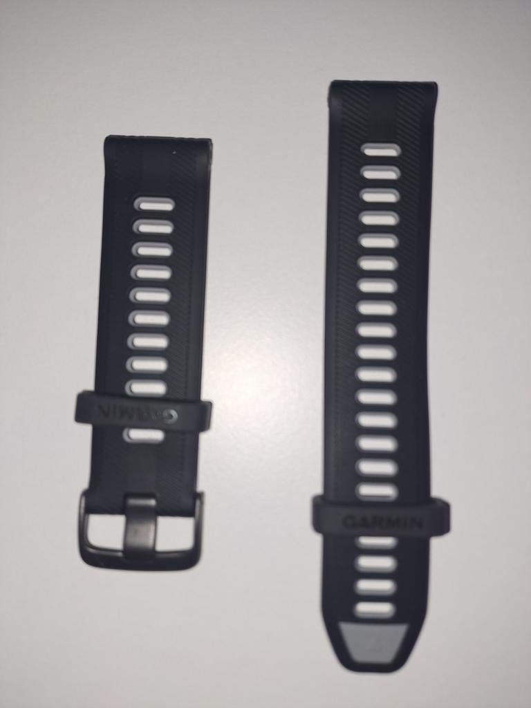Silicone bandje Garmin forerunner 965, Enlèvement, Noir