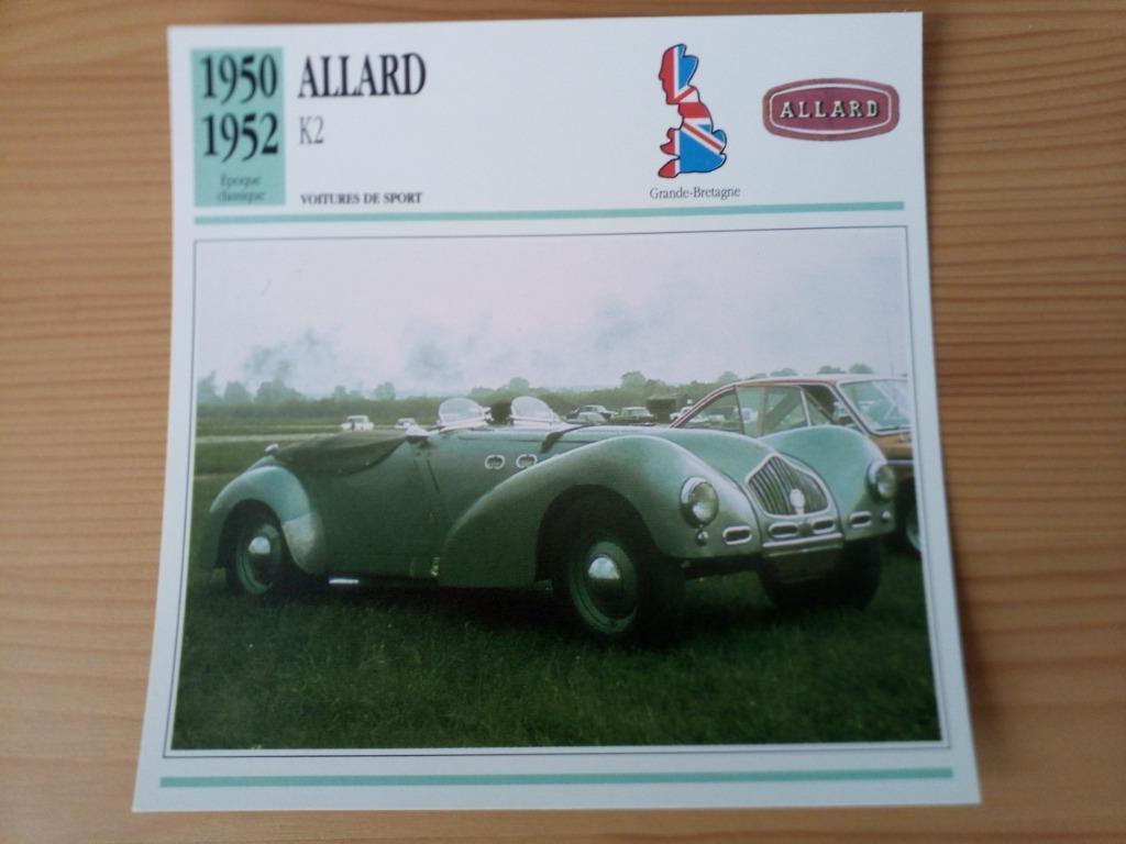 Allard, Alta, Alvis, Armstrong-Siddeley, Arnott, Berkeley, Enlèvement ou Envoi, Comme neuf, Voitures