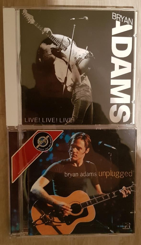 2 cd's Bryan Adams, Ophalen of Verzenden, Zo goed als nieuw