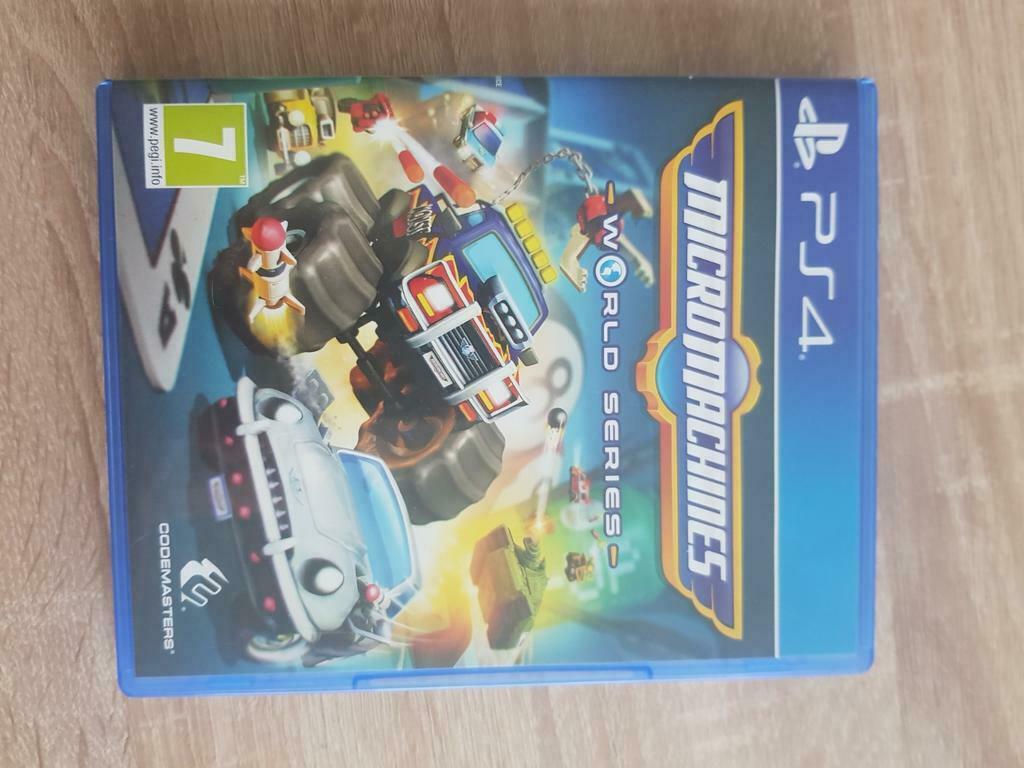 PlayStation 4 game: Micromachines. Nieuwstaat., Ophalen of Verzenden, Zo goed als nieuw
