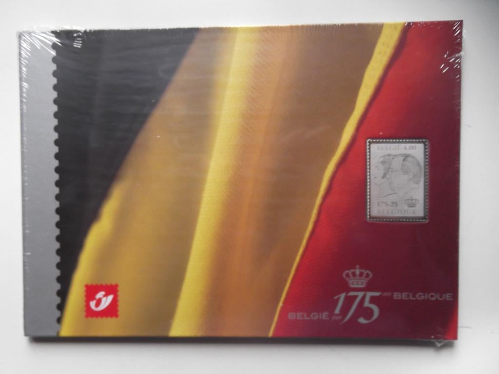 Map 175 jaar België - Farde 175 ans de la Belgique, Postzegels en Munten, Postzegels | Europa | België, Ophalen of Verzenden, Postfris