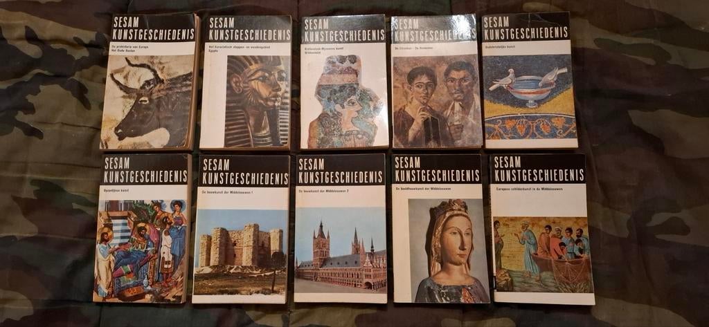 Sesam kunstgeschiedenis boeken 1 - 10, Boeken, Encyclopedieën, Ophalen of Verzenden, Gelezen