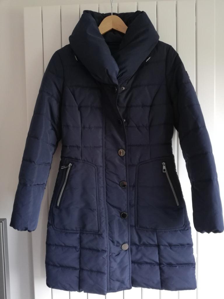 Jas dames - merk Mexx - donkerblauw - maat 36/small, Kleding | Dames, Mexx, Blauw, Ophalen of Verzenden, Zo goed als nieuw