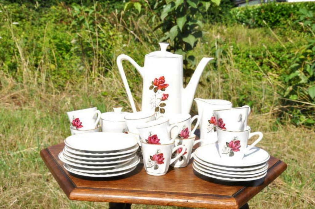 §service a cafe sarreguemines manque 2 tasses, Antiquités & Art, Antiquités | Céramique & Poterie, Enlèvement ou Envoi