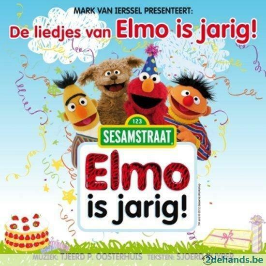 CD Elmo is jarig, Cd's en Dvd's