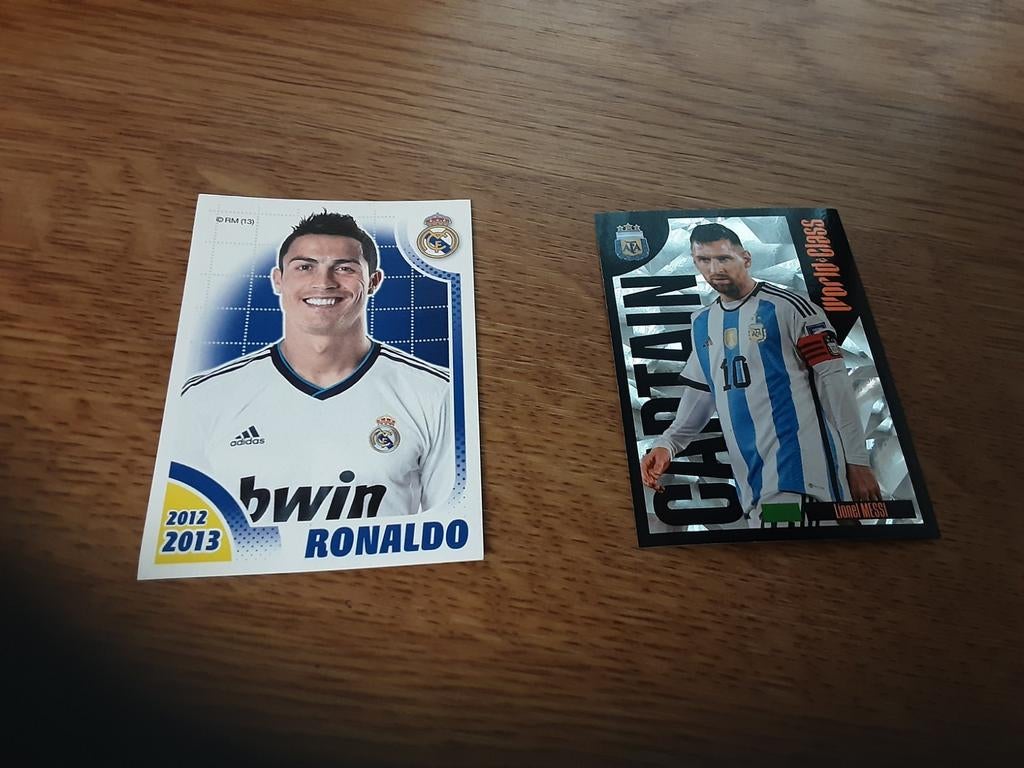 Ronaldo en Messi, Ophalen of Verzenden
