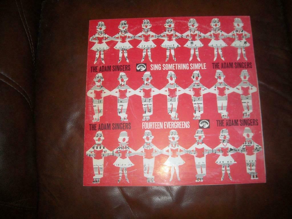 LP Adam Singers : Sing something simple - Fourteen evergreen, Enlèvement ou Envoi