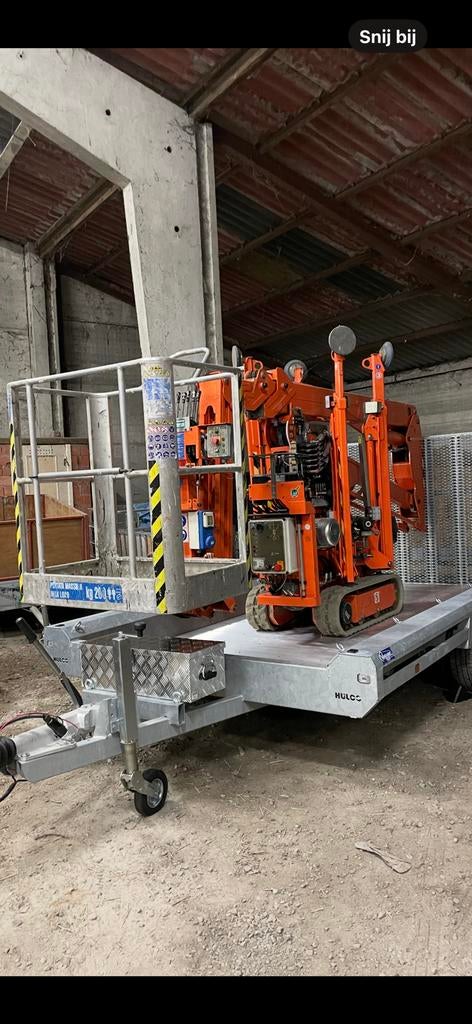 Easylift R160 spinhoogwerker – bouwjaar 2011 – goed werkend, Articles professionnels, Machines & Construction | Ascenseurs, Échafaudages & Échelles