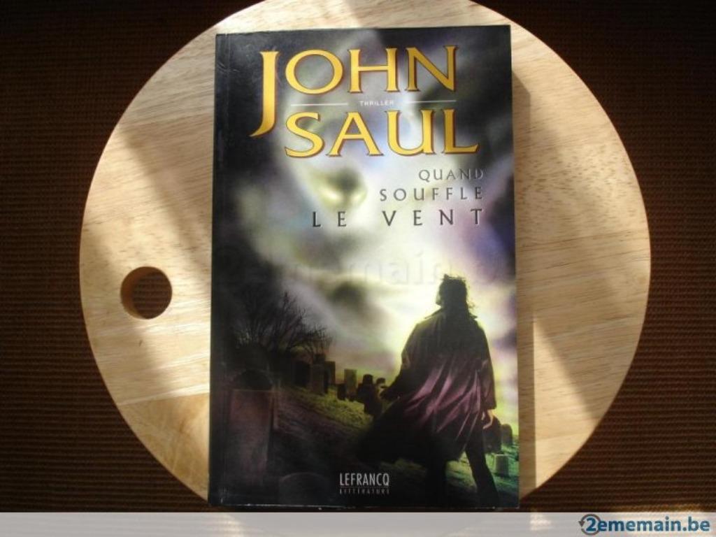 Als de wind waait, John Saul, Boeken, Romans, Gelezen, Ophalen of Verzenden