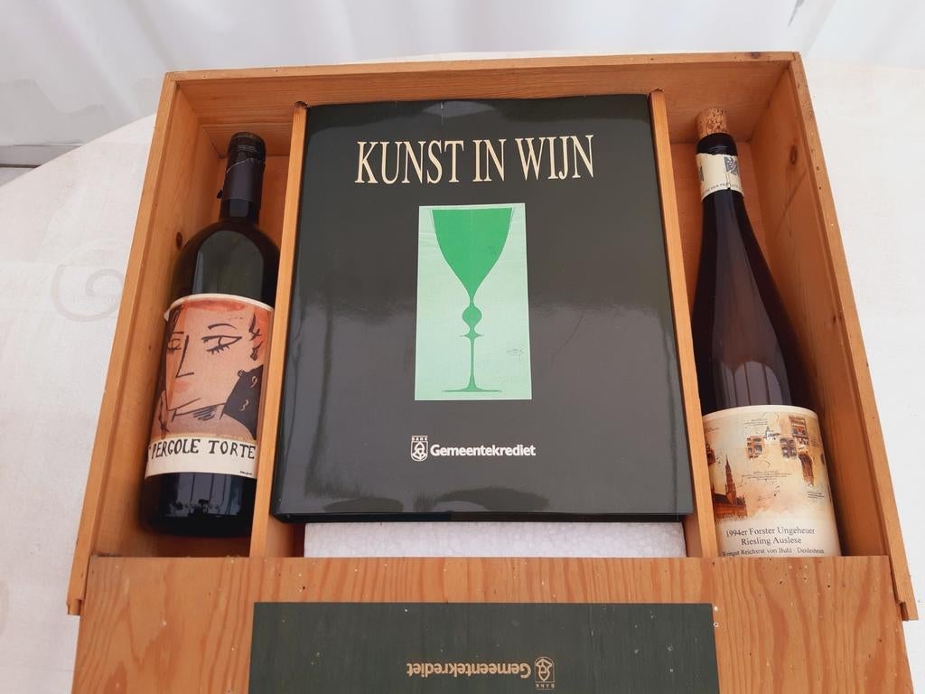 Boek "kunst in wijn", Enlèvement, Comme neuf