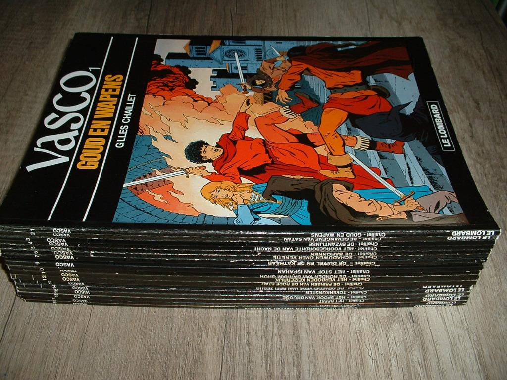 strip reeks vasco nrs 1-18 in uitstekende staat, Boeken, Stripverhalen, Meerdere stripboeken, Ophalen of Verzenden, Zo goed als nieuw