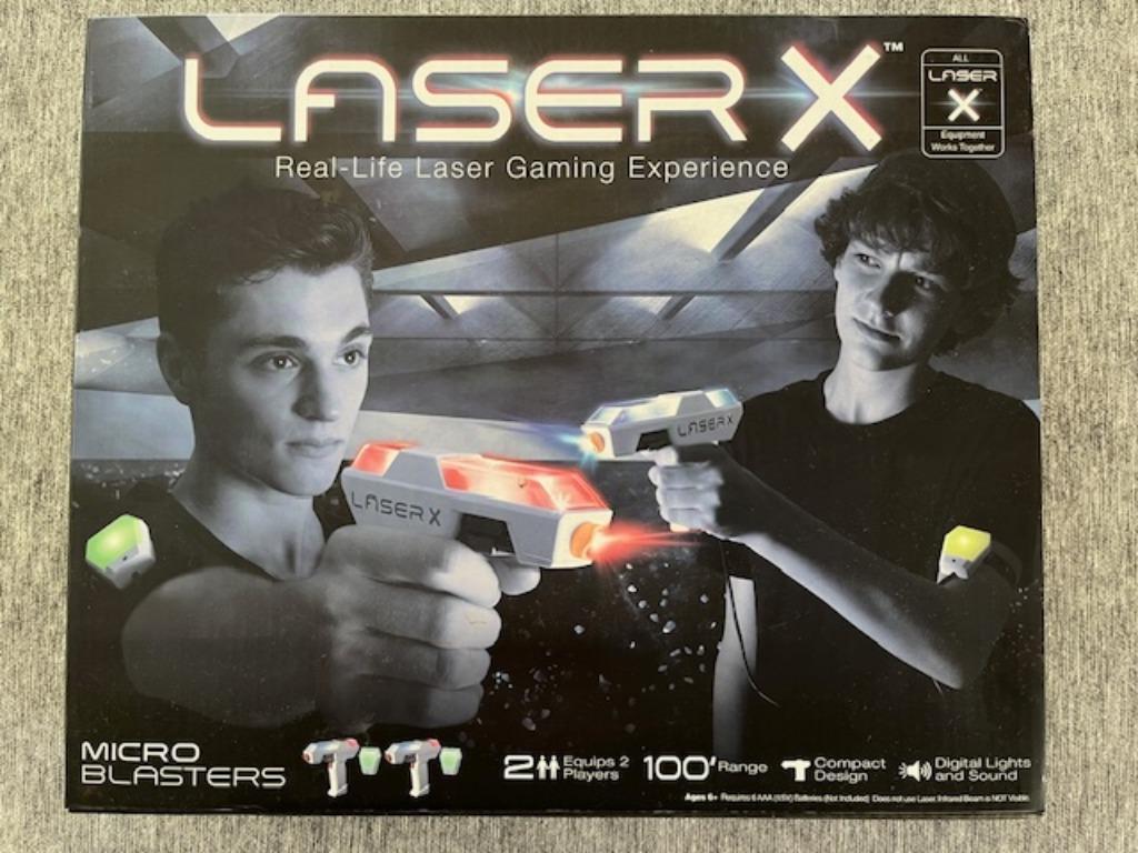 Laser X Game, Enlèvement, Comme neuf